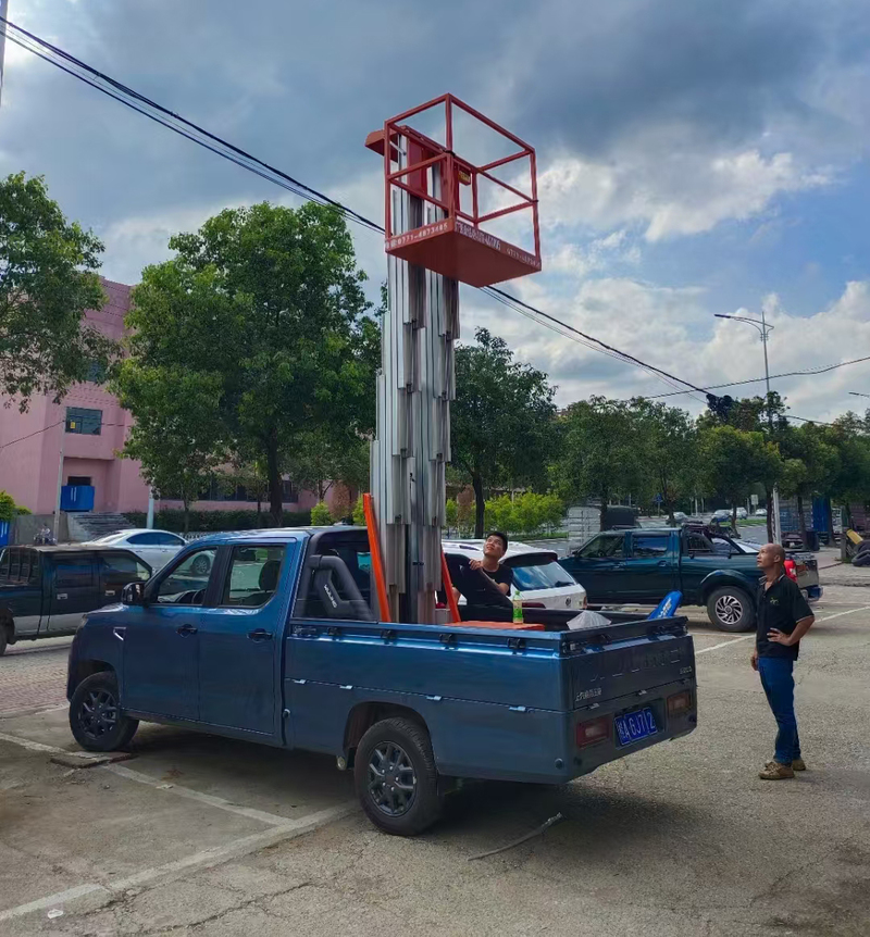 红河车载铝合金式高空作业车